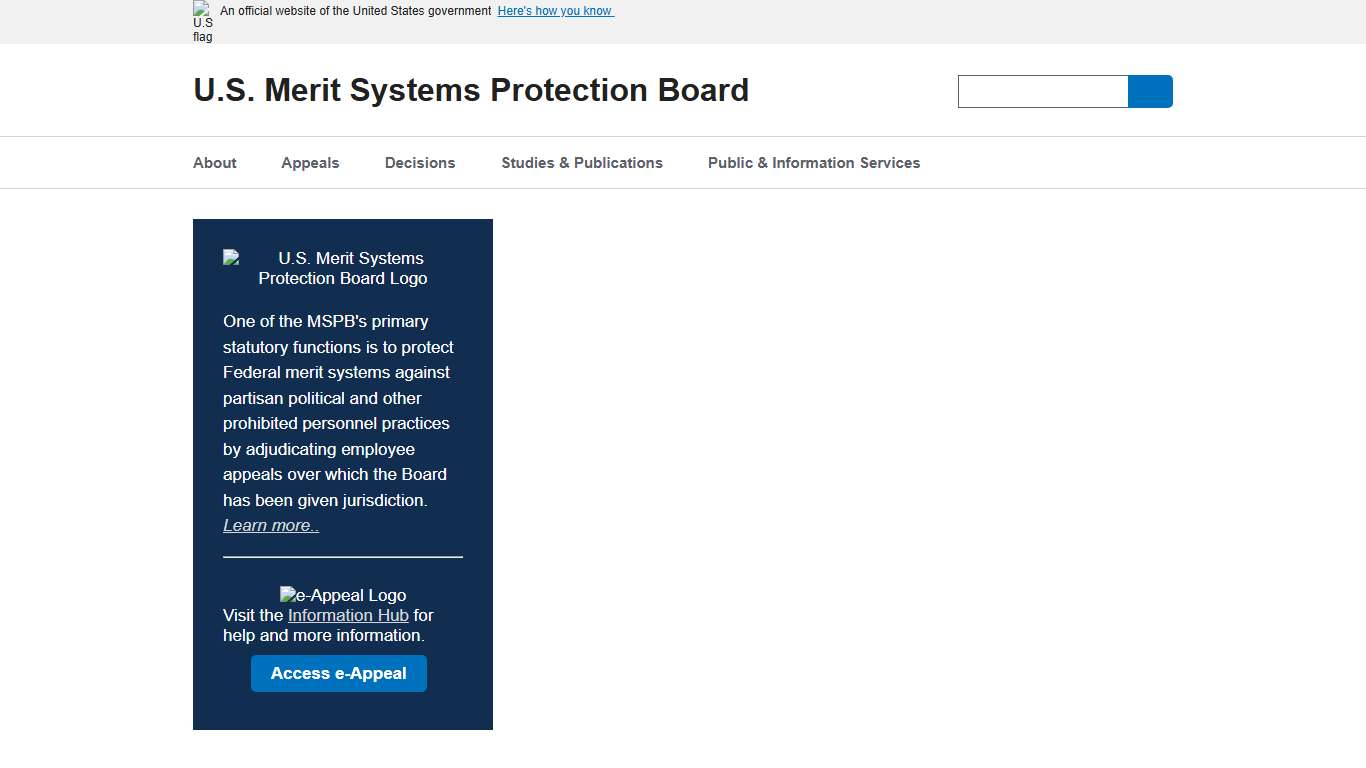 U.S. Merit Systems Protection Board